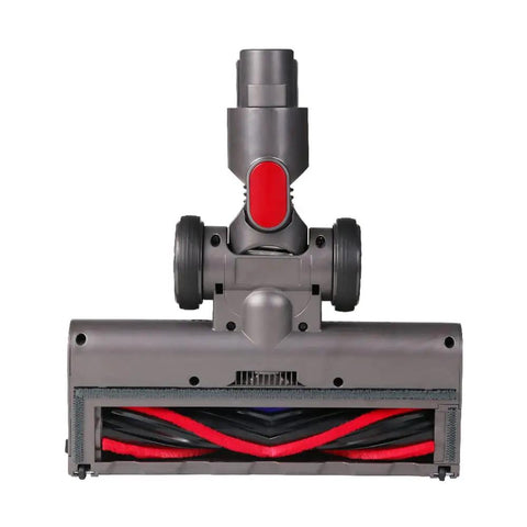 Floorhead Roller Brush Attachment With LED Headlights For Dyson V7 V8 V10 V11 V15 Vacuums showing underside brush view