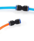 Push In Pneumatic Fittings Plastic Connectors For Air And Water Hose Tubes 4mm 6mm 8mm 10mm 12mm 14mm 16mm Straight Quick Connectors