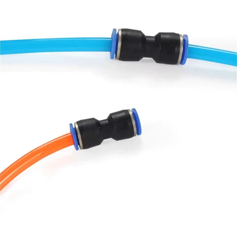 Push In Pneumatic Fittings Plastic Connectors For Air And Water Hose Tubes 4mm 6mm 8mm 10mm 12mm 14mm 16mm Straight Quick Connectors