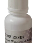 Resin For Windshield Chip Repair, UV Curable Glass Rock Chip Fix, 15ml Bottle, Built In Dropper, Repair Resin Bottle