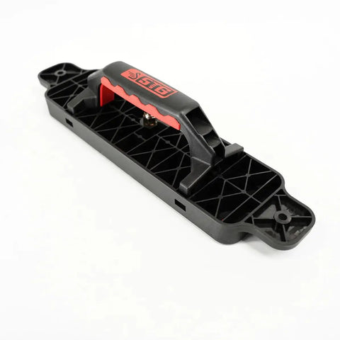 Vacuum Clamping Pods Kit For Workbenches And MFTs Attaches To T Track And Dog Holes Snap On Push Block Handle shown