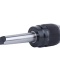 MT3 APU16 Integrated Drill Chuck For Milling Machines With Flat Tail High Speed Steel Tool Holder For Easy Rock Solid Clamping In Your Shop Replacement Accessory, MT3-APU16
