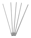 Huge Heavy Duty Long Screwdriver Bits Set With 5 Pieces Including Master PH1 And PH2 Sizes Perfect For Electric Drills And Manual Gear During Metal Construction Fix It Projects Around The Workplace; five 300mm steel bits