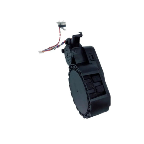 Self Cleaning Wheel For Mijia Robot Vacuum, Compatible With B101CN 1S L10s Left Or Right Walk Wheel, side view with wiring