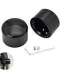 CNC Front Axle Nut Covers For Harley Davidson Touring Sportster Dyna Softail Street Glide Road King Iron 883 Fat Boy 2002-2023