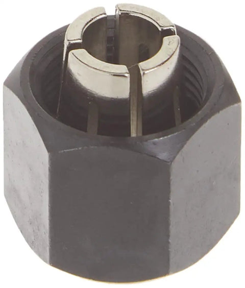 Self-Releasing One Quarter Inch Collet Chuck PR114 For Palm Routers With Quick Bit Changes, One-Piece Collet And Nut Assembly