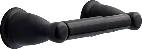 Matte Black 3 Piece Bathroom Hardware Set With 24 Inch Towel Bar, Towel Ring, And Toilet Paper Holder for modern vintage style bath kit