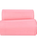 Rolls of pink waterproof self sealing mailing bags made from sturdy PE plastic reusable envelopes for packing and shipping 200 pack