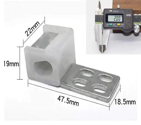 Upholstery Spring Clips Repair Kit For Couches And Sofas Zigzag Sinuous Spring Fasteners with measurement details