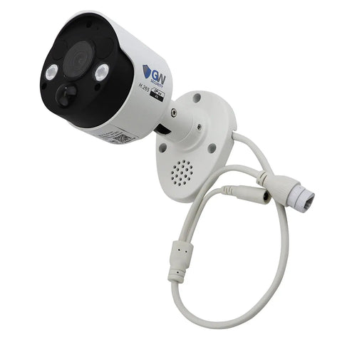 8MP 4K IP PoE Spotlight Bullet Security Camera With 3.6mm Fixed Lens, Two Way Audio, Full Time Color Night Vision, and Crisp Details