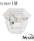 Three Light Ceiling Fixture In White Finish With Clear Glass Shade Early American Style Ceiling Light For Hallways Bedrooms And Living Areas With A Classic Retro Vibe And Durable Build 1029WT
