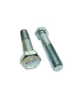M14 2.0 Pitch Hex Bolt 140mm Zinc Plated Grade 10.9 Cap Screw, side by side view