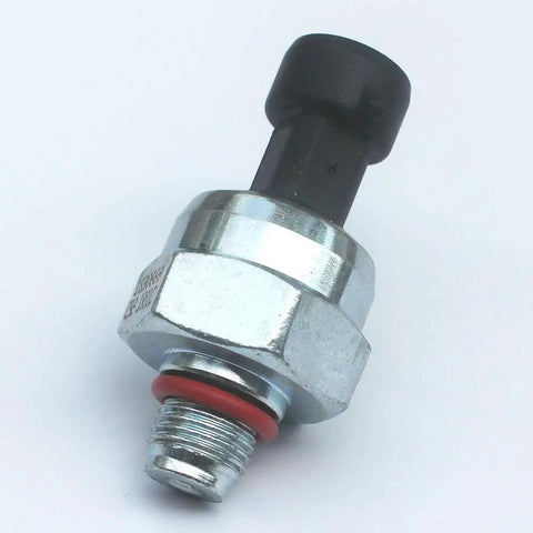 Injector Control Pressure Sensor ICP For Cummins 7.3L Diesel Engines DT466E DT466 DT530 HT530 And Ford Super Duty Trucks 1994 1996 F 250 F 350 F 59 Econoline 1994 Up OE Plug And Play Replacement Part 1830669C92 AP63465, showing chrome and black components, angled view
