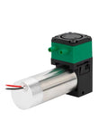 Sweet Compact Diaphragm Pump 12V 24V DC Adjustable Miniature Submersible Water Pump, brushless motor with green housing.