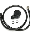 Hella Durable Zinc Alloy Salon Shampoo Bowl Faucet Kit With Hot And Cold Mixer Sprayer Hose Set Built Solid For Barbershop Or Home Spa Easy Install Scratch Resistant Finish Smooth Swap For Every Sink - black sprayer hose and connector parts