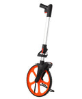 YDuupxe Mechanical Measuring Wheel 0-9999.9ft with Brake and Zero Return, foldable design for land survey and sidewalks.