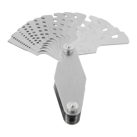 TR30 Thread Gauge For ACME 30 Degree Screw Pitch Measuring Tool 2P-20P Stainless Steel Blade Set Pro Grade