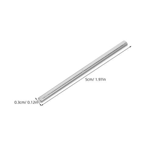 50 Pcs Dowel Pins Cylindrical Fastening Pins M3 Precision Stainless Steel Pegs For Machinery Electronics Automotive Applications