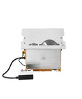 Built Tough Portable Woodworking Table Saw Featuring Dual High Power Motors Plus No Mess Dust Control On A Heavy Duty Aluminum Bench.