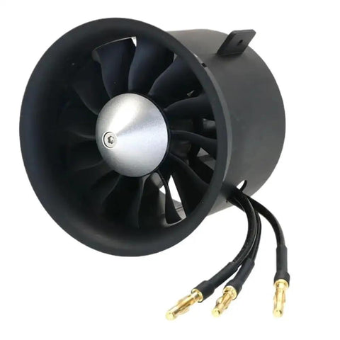 70mm 2200KV Brushless Motor CW CCW With 12 Blade Ducted Fan And 100A ESC Snap In Power Unit for RC drones and helicopters