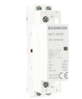 110V AC 2-Pole Modular Contactor With 2NO Normally Open Contacts, Beefy 25A Rating, DIN Rail Mount For HVAC, Motor, Pump And Lighting Control