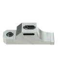 Heavy Duty CNC Side Clamp Tool Vise With High Precision One Way Grip For Milling Drilling And Grinding Tasks Rock Solid Industrial Grade Fixturing Fixture Made From Strong #45 Steel, detailed side view of durable vise component