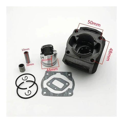 Premium 44mm Cylinder Piston Ring Needle Roller Bearing Spacer Kit Designed For 1E44F 5A 5 2500 Trimmer Mower Engines Fix It Yourself With This Heavy Duty Upgrade Set That Knocks The Job Out Of The Park Better Than Most Other Stuff Out There Today. 44mm engine cylinder kit with piston, rings, bearing, spacer and gasket