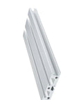 Durable 15x70mm Aluminum Extrusion Profile for DIY Projects with 6063 T5 Alloy, 350mm and 13.78 Inch Rails, side view.