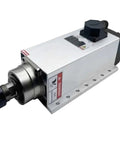 Heavy Duty Air Cooled Spindle Motor For CNC 24000RPM 1.5KW To 7.5KW solid aluminum body with ER32 collet.