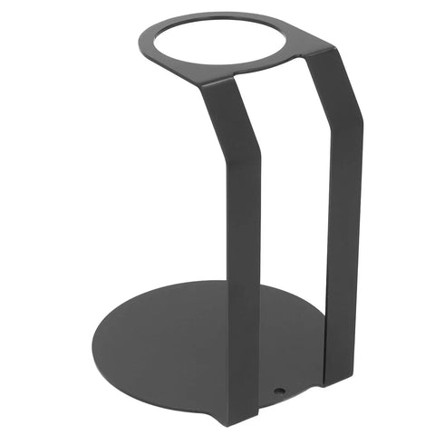 Top Shelf Iron Pour Over Coffee Dripper Rack With Rock Solid Frame Matte Black Filter Holder Stand for precision brewing support.