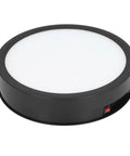 Super Smooth 360 Degree Rotating Display Stand Electric Turntable With Adjustable Speed And Remote Control, Plus Colorful Led Lights For Pro Photos And Videos That Look Totally Fire On Your Socials, black round LED light.