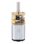 Compact 6V DC Gear Motor With Metal Gearbox For Tiny Projects N20 Micro Geared Motor Low Speed High Torque Kit Friendly For DIY Robotics And Gadgets Great For Builds with exposed metal gears and shaft