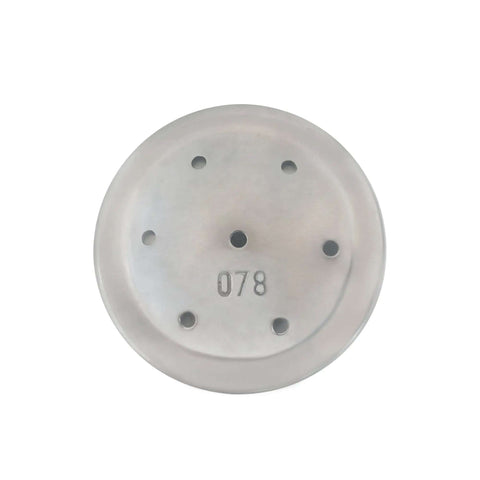 High Flow Stainless Steel Replacement Spray Head For Bunn Coffee Machines And Hot Beverage Dispensers Seven Hole Design