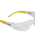 Lightweight Protective Eyewear With ANSI Z87.1 Plus High Impact Rating, Job Site Ready Glasses With Universal Fit Frame, Clear Lenses