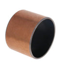 Heavy Duty Oilless Sleeve Bearing 50Mm Bore 55Mm Od 40Mm Length for machine slides and printing presses, carbon steel material.