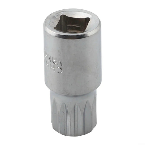 Single socket from Oil Sump Drain Socket Wrench Set 3/8 Drive Pro Grade Heavy Duty Metal Gearbox Screw Removal Tool Kit Compatible With H17 S8 S10