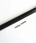 Beefier Center Rear Driveshaft Hardened Steel For Traxxas Unlimited Desert Racer UDR 8555 Upgrade shown with pins.