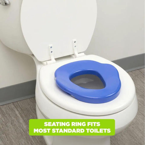Real Deal Toddler Potty Trainer Chair Floor Based Learning Seat With Buzzy Sounds For Early Stages Grows Alongside Your Kiddo Major Safety Boost Without The Risk Handy Storage Clips Super Stress Free House Training