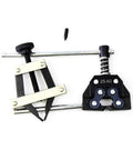 All In One Roller Chain Breaker Cutter Kit For 25 To 60 Chain Sizes with Chain Holder and Puller Replacement Set tools displayed