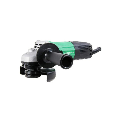 Four And One Half Inch Angle Grinder With 5.1 Amp Motor, Lightweight Four Pound Design, Small Grip Diameter, Built To Last, Side View