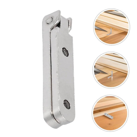 12 Pack Zinc Alloy 90 Degree Folding Hinges For Jewelry Boxes And Small Cabinets, Miniature Wood Cabinet Hardware For DIY Crafts