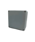 Weatherproof 6x6x3 Inch IP65 Junction Box Made From PS Plastic Electrical Enclosure For Indoor Or Outdoor Use Rugged Universal Conduit Project