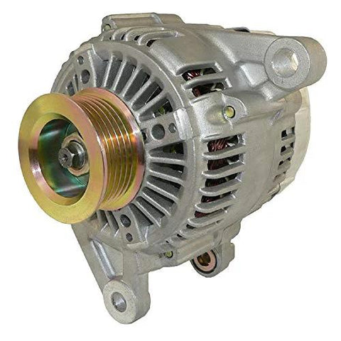 12V 117A Alternator Replacement for Jeep Wrangler TJ 2001 to 2006 Direct Fit with External Regulator High Output Charging Power