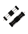 Manual XY Axis Linear Stage Sliding Table With Micrometer Fine Tune Aluminum Guide Plate 20mm And 80mm Travel Options