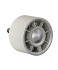 Portable Usb Car Vent Fan With Three Speed Gears And Adjustable Clip to Blast Out Stale Air and Serve a Crisp Cabin Breeze Cool LED Lighting Universal For Cars Trucks Suvs close-up view of fan unit.