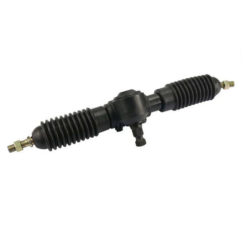 Close-up of 320mm gear rack pinion from 300Mm Steering Wheel Kit With 320Mm Gear Rack Pinion And Adjustable Shaft for go-karts and UTVs