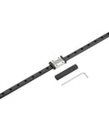 450mm MGN12 Linear Sliding Rail Kit With MGN12H Carriage Block and wrench for CNC and 3D printer precision motion