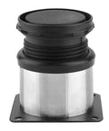 Adjustable Stainless Steel Cabinet Legs 0 To 15mm Height Brushed Finish 4 Pack With ABS Base And 4 Screw Mounts Easy Install 50X50MM Feet