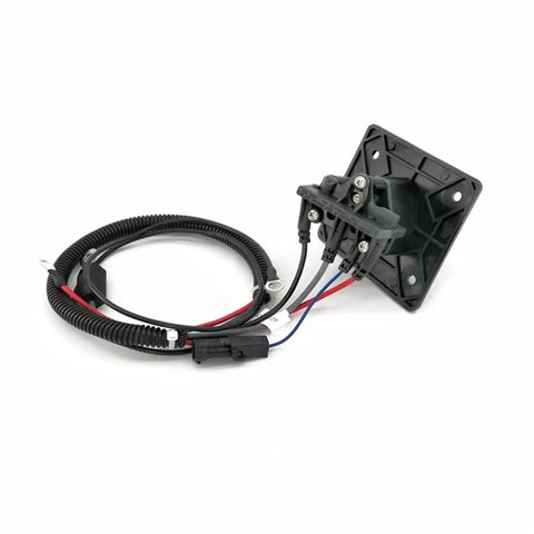 48V Charger Receptacle Power Socket Plug In For RXV Golf Cart And 2Five Vehicles Replacement Electrical Connector