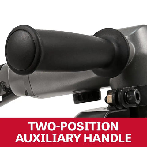 Heavy Duty 7 Inch Pneumatic Angle Grinder Packing 8500 Rpm ergonomic two-position auxiliary handle for improved control.